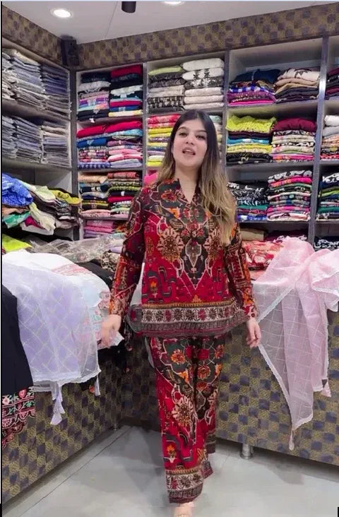 Printed Reyon Co Ord Set | Premium Quality