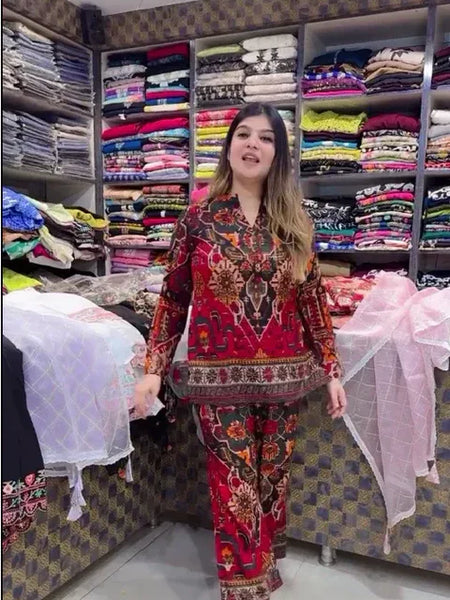 Printed Reyon Co Ord Set | Premium Quality