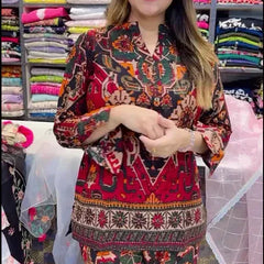 Printed Reyon Co Ord Set | Premium Quality