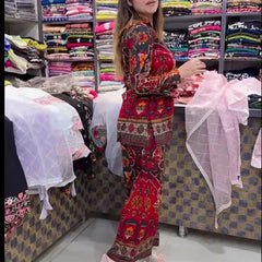 Printed Reyon Co Ord Set | Premium Quality